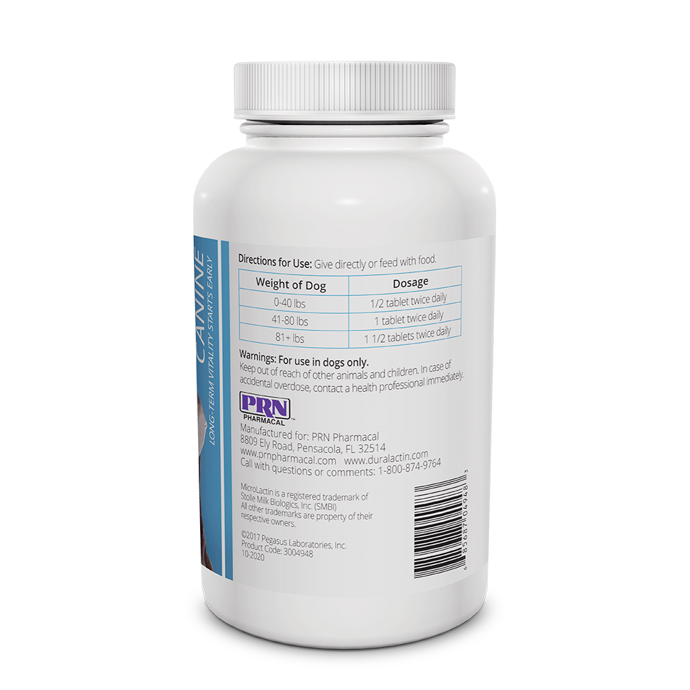 duralactin canine chewable tablets