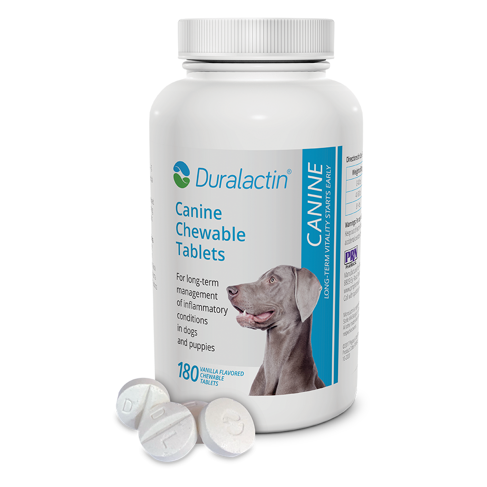 duralactin canine chewable tablets