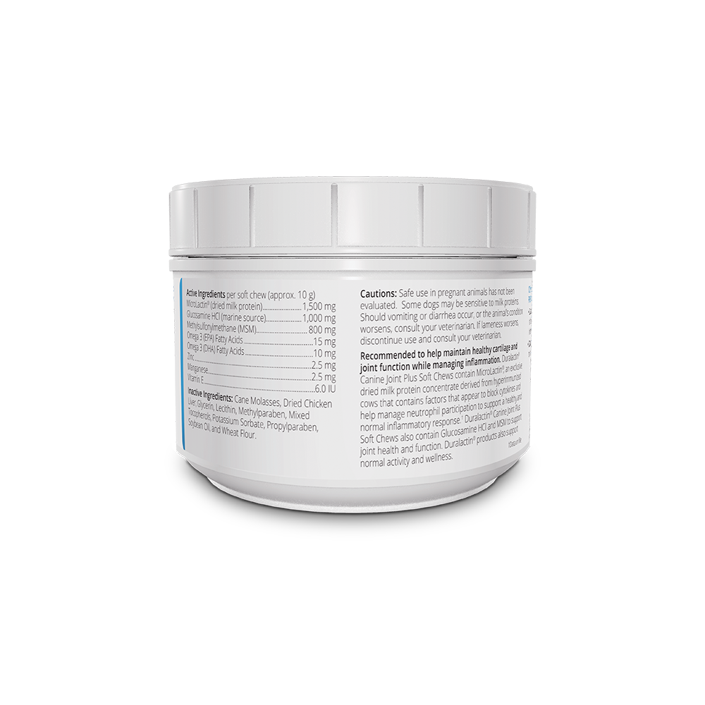 duralactin canine joint plus soft chews