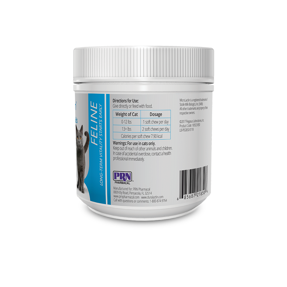 duralactin feline fatty acids soft chews