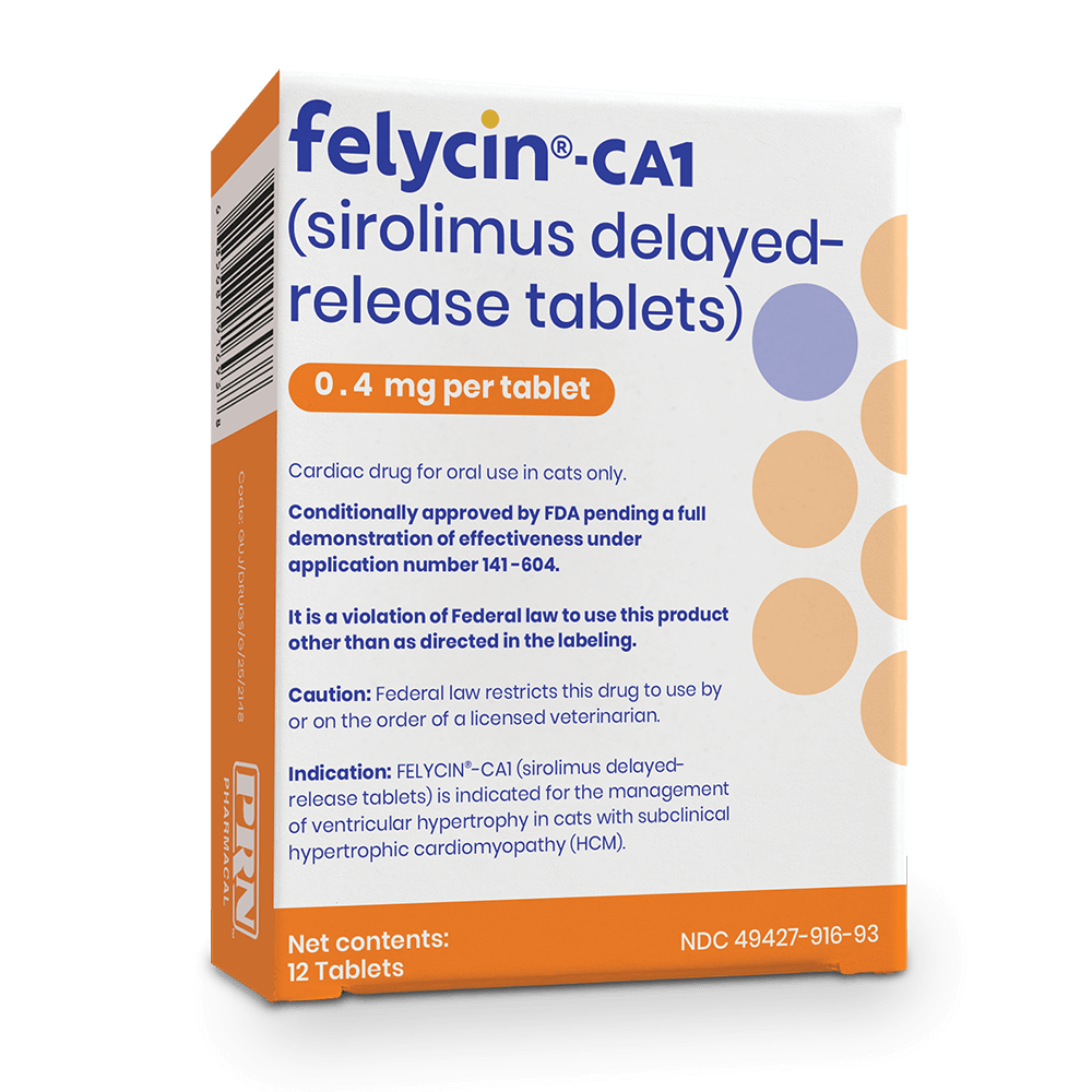 Felycin-CA1 0.4mg 12ct Front