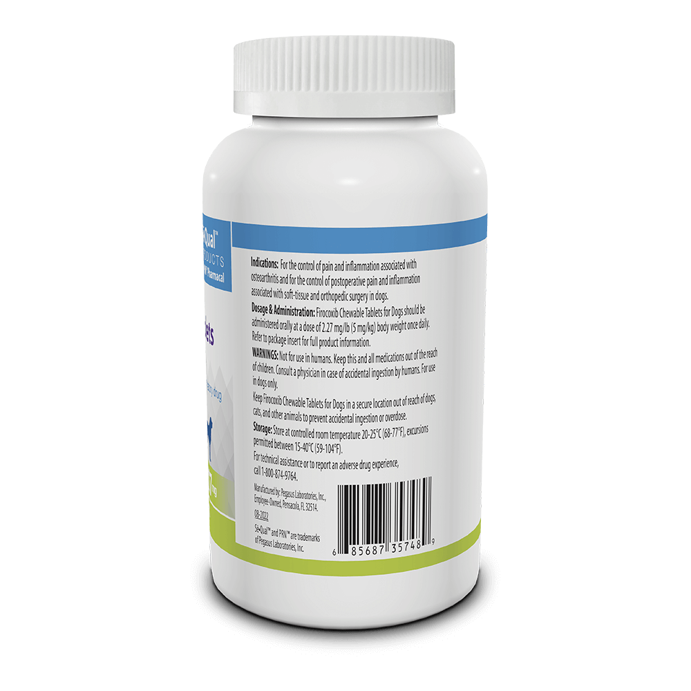 SeQual-Firocoxib Canine 227 60ct back